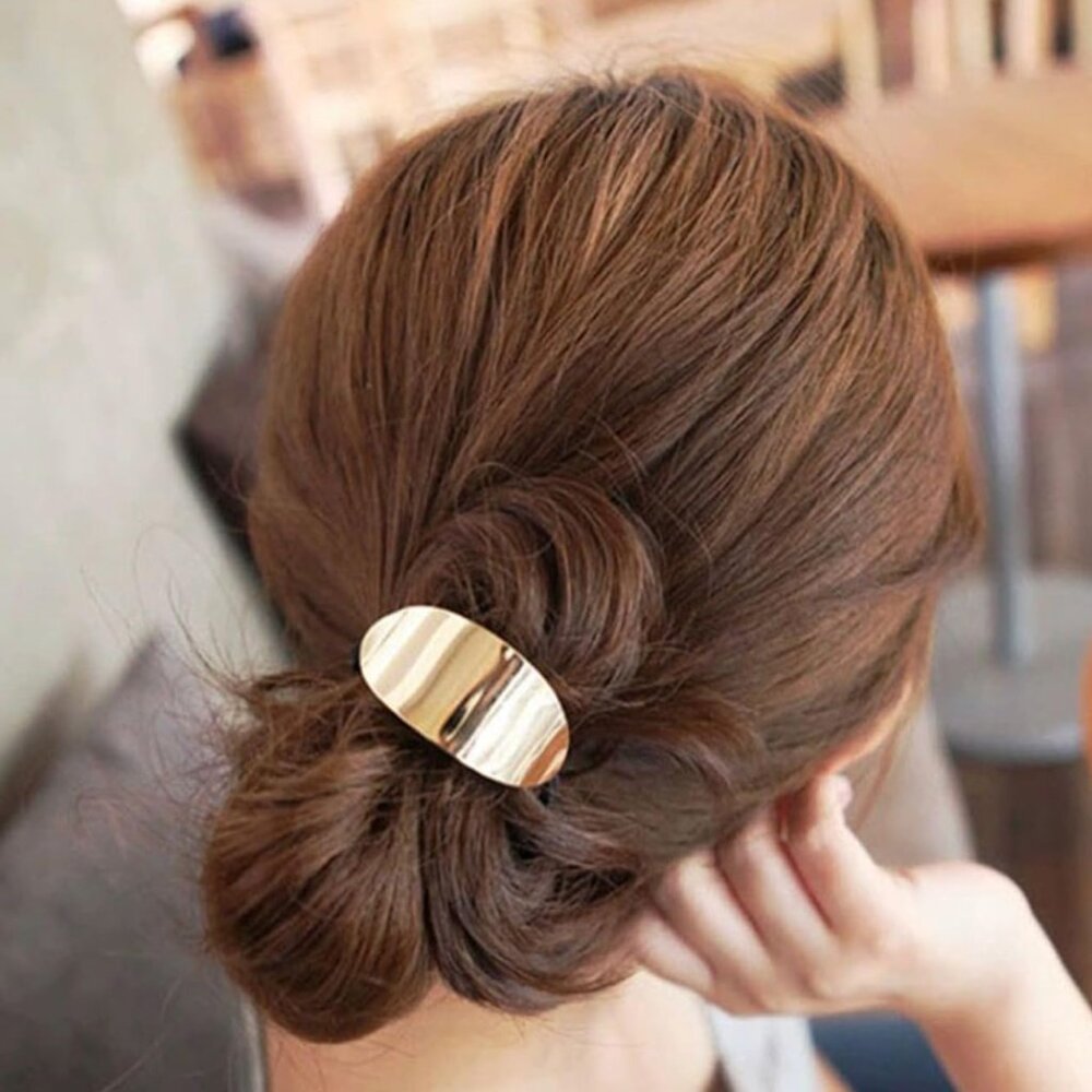 NEW! Gold Metal Knot Hair Tie